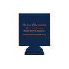 Orange and Blue Koozie