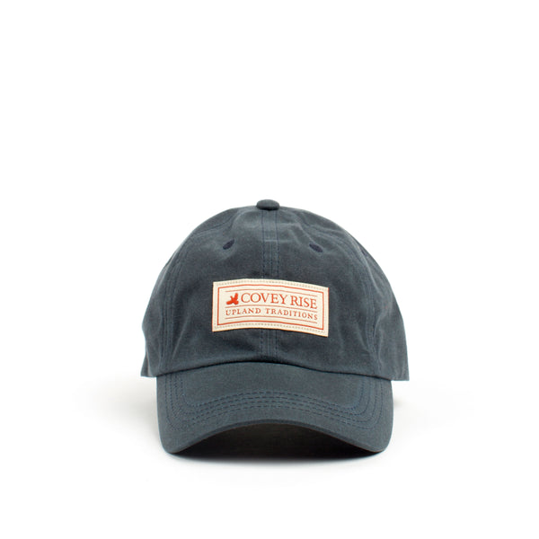 Walking Hat in Wax Coated Cotton Extra Large / Navy