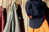 Unstructured Navy Quail Hat