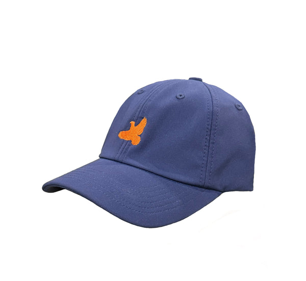 Unstructured Navy Quail Hat